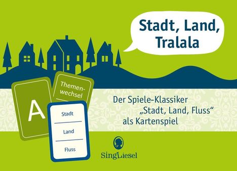 Linus Paul: Stadt, Land, Tralala | "Stadt, Land, Fluss" als Kartenspiel, Diverse