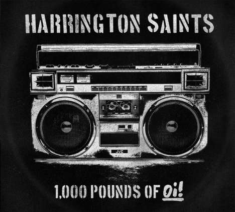 Harrington Saints: 1,000 Pounds Of Oi! (180g) (Colored Vinyl), LP
