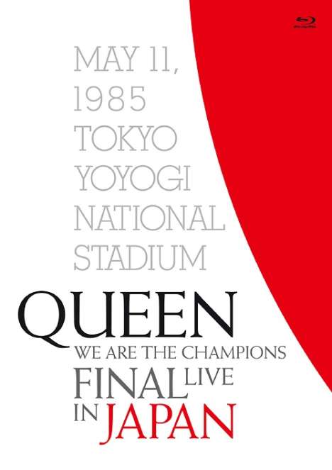 Queen: We Are The Champions Final: Live In Japan (+Booklet u. a.), Blu-ray Disc