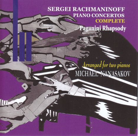 Sergej Rachmaninoff (1873-1943): Klavierkonzerte Nr.1-4 (arr. für 2 Klaviere), 2 CDs
