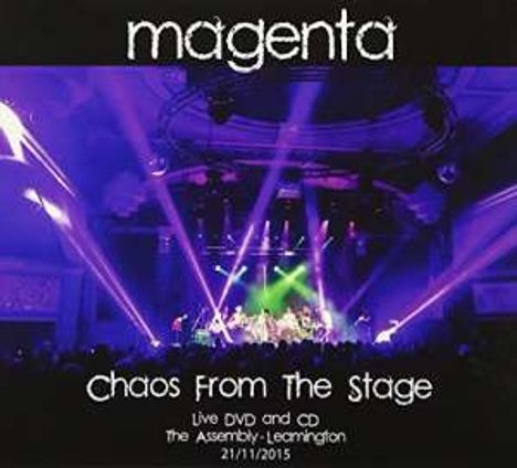 Magenta (Cardiff Rock Band): Chaos From The Stage: Live 2015 (Digisleeve), 1 CD und 1 DVD