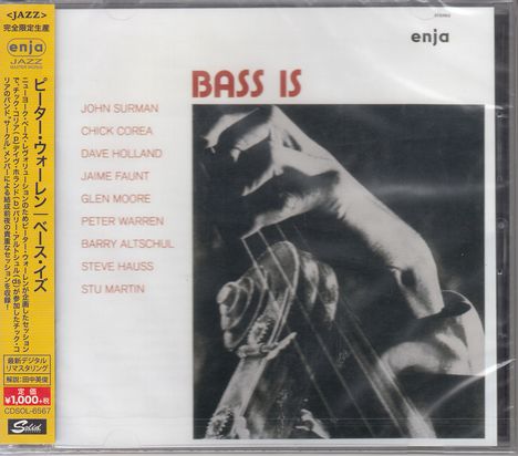 Peter Warren (geb. 1935): Bass Is, CD