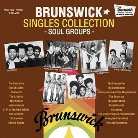 Brunswick Singles Collection: Soul Groups (2015 Edition), CD