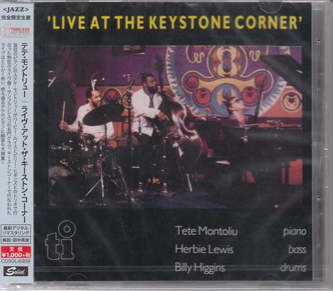 Tete Montoliu (1933-1997): Live At The Keystone Corner, CD
