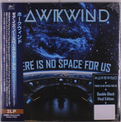 Hawkwind: There Is No Space For Us - Double Black Vinyl Edition, 2 LPs