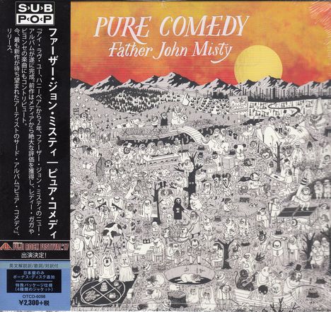 Father John Misty: Pure Comedy +Bonus, 1 CD und 1 Single-CD