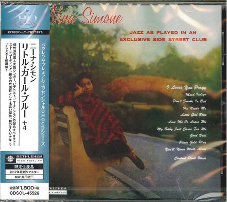 Nina Simone (1933-2003): Little Girl Blue (+Bonus) (UHQCD), CD