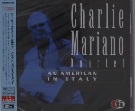 Charlie Mariano (1923-2009): An American In Italy, CD