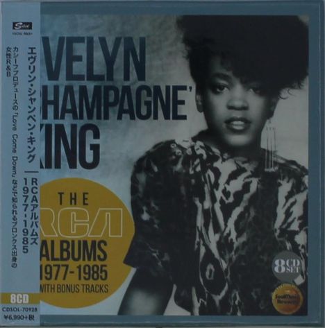 Evelyn "Champagne" King: The RCA Albums 1977 - 1985, 8 CDs
