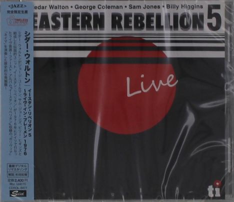 Eastern Rebellion Live, CD