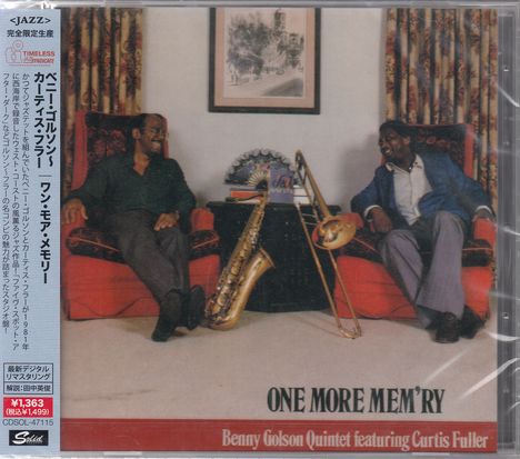 Benny Golson &amp; Curtis Fuller: One More Mem'ry, CD