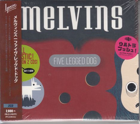 Melvins: Five Legged Dog (Triplesleeve), 2 CDs