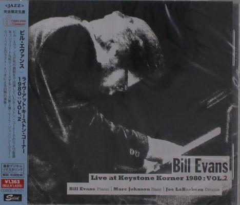 Bill Evans (Piano) (1929-1980): Live At Keystone Korner 1980 Vol. 2, CD