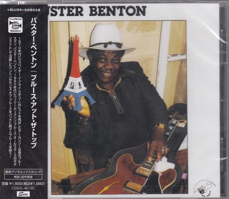 Buster Benton: Blues At The Top, CD