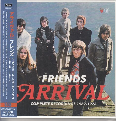 Arrival: Friends: Complete Recordings 1969-1973 (Papersleeves im Schuber), 3 CDs