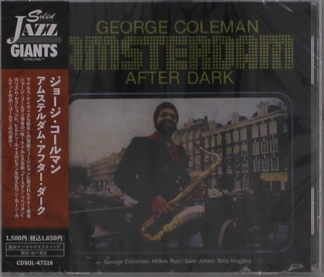 George Coleman (geb. 1935): Amsterdam After Dark, CD