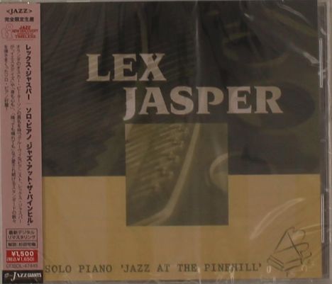 Lex Jasper (geb. 1949): Jazz At The Pinehill, CD