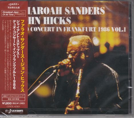 Pharoah Sanders &amp; John Hicks: Giant Steps: Duo Concert In Frankfurt 1986 Vol. 1, CD