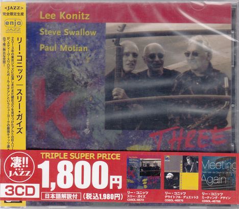 Lee Konitz (1927-2020): This Jazz Is Great!!, 3 CDs
