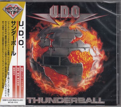 U.D.O.: Thunderball, CD