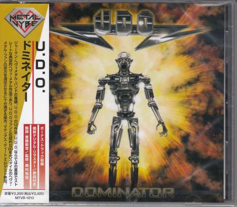 U.D.O.: Dominator, CD