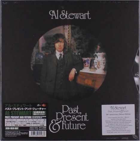 Al Stewart: Past, Present &amp; Future (50th Anniversary) (Limited Deluxe Edition), 3 CDs und 1 Blu-ray Audio