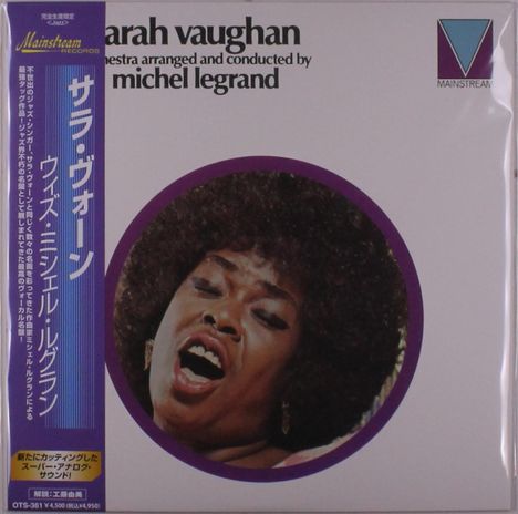 Sarah Vaughan (1924-1990): Sarah Vaughan With Michel Legrand, LP