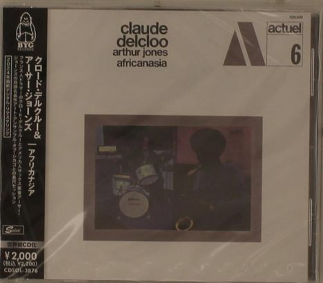 Claude Delcloo & Arthur Jones: Africanasia, CD