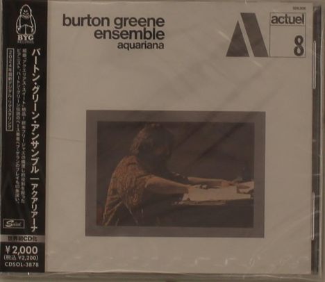 Burton Greene (1937-2021): Aquariana, CD