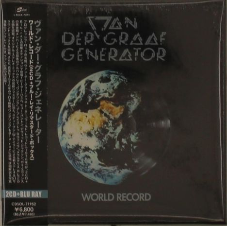 Van Der Graaf Generator: World Record, 2 CDs und 1 Blu-ray Audio