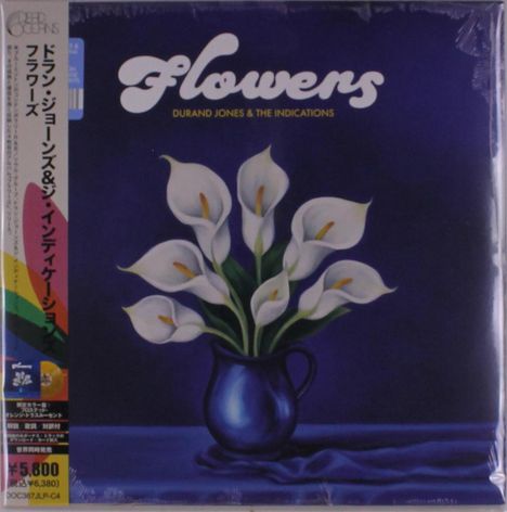 Durand Jones & The Indications: Flowers (Frosted Orange Truss Lucent Vinyl) (Limited Edition), LP