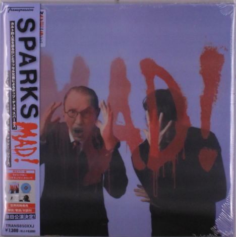 Sparks: Mad! (Limited Edition) (Light Blue Vinyl), LP