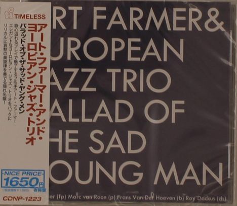European Jazz Trio & Art Farmer: Ballad Of The Sad Young Man, CD