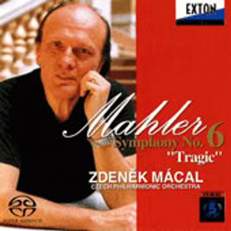 Mahler Symphony No. 6 "Tragic", Zdeněk Mácal, Czech Philharmonic Orchestra. Mann sitzt nachdenklich.