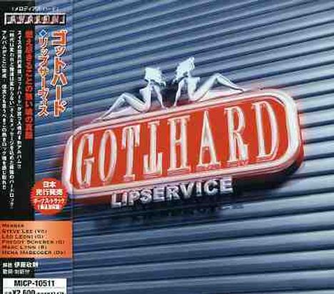 Gotthard: Lipservice +1, CD