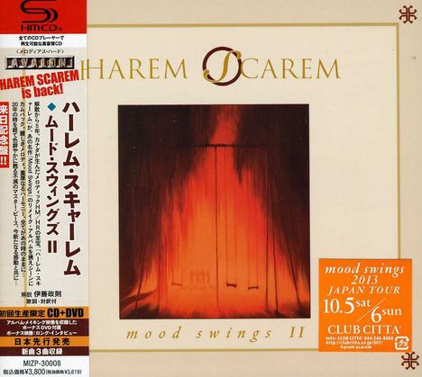 Harem Scarem: Mood Swings II (SHM-CD + DVD), 1 CD und 1 DVD