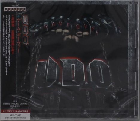 U.D.O.: Game Over, CD