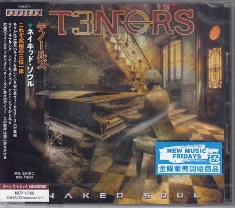 T3nors: Naked Soul, CD