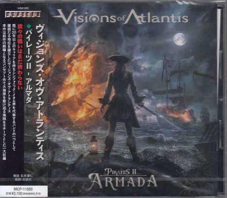 Visions Of Atlantis: Pirates II - Armada, CD