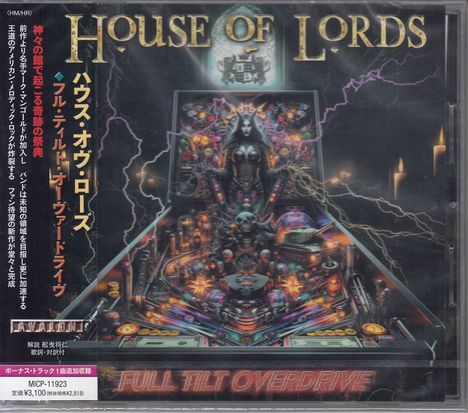 House Of Lords: Full Tilt Overdrive, CD