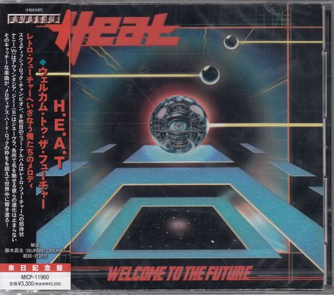 H.E.A.T: Welcome To The Future, CD