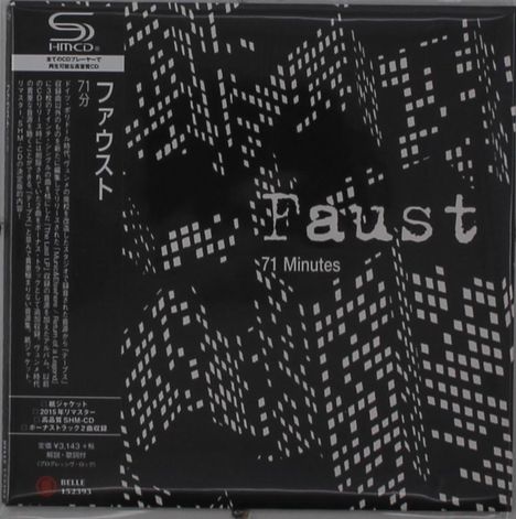 Faust: 71 Minutes (SHM-CD) (Papersleeve), CD