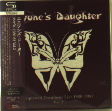 Anyone's Daughter: Requested Document Live 1980 - 1983 Vol. 2 (SHM-CD) (Papersleeve), CD