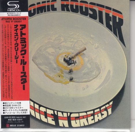 Atomic Rooster: Nice'n'Greasy (SHM-CD) (Papersleeve), CD