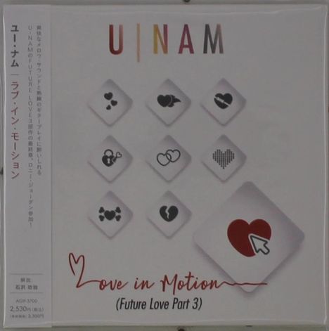 U-Nam: Love In Motion (Future Love Part 3), CD