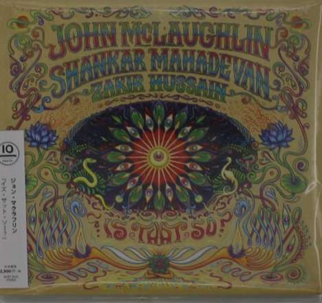 John McLaughlin, Shankar Mahadevan &amp; Zakir Hussain: Is That So? (Digisleeve), CD