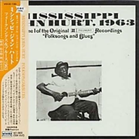 Mississippi John Hurt: Folksongs & Blues (Pape, CD