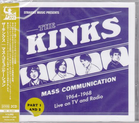 The Kinks: Mass Communication: 1964 - 1968 Live On TV &amp; Radio, 2 CDs