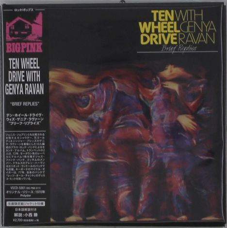Ten Wheel Drive: Brief Replies (Digisleeve), CD