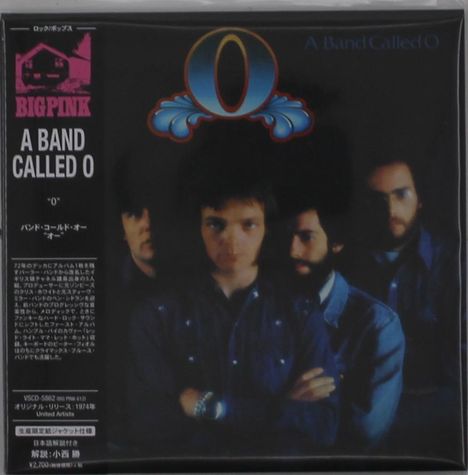 The O Band (A Band Called O): O (Papersleeve), CD